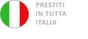 prestiti in tutta italia